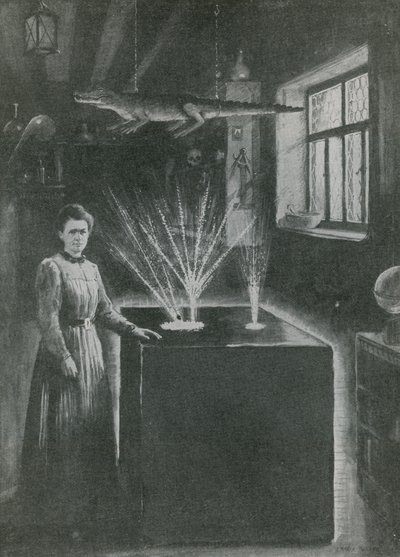 Madame Curie, den moderne alkymist af English School