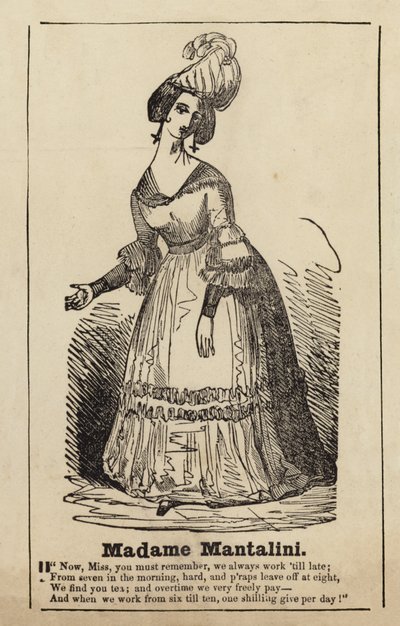 Madame Mantalini fra Nicholas Nickleby af English School