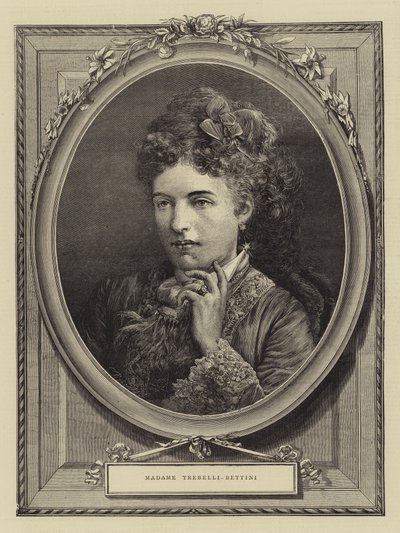 Madame Trebelli-Bettini (gravering) af English School