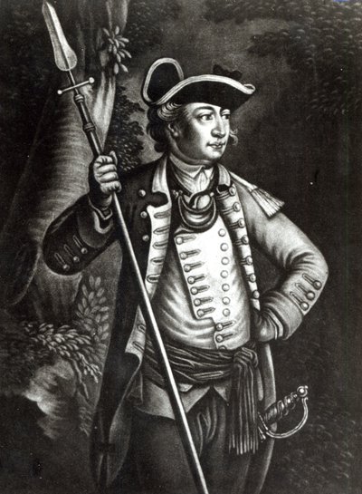 Generalmajor John Sullivan (1740-95), 1776 af English School