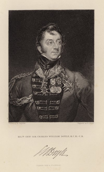 Generalmajor Sir Charles William Doyle af English School