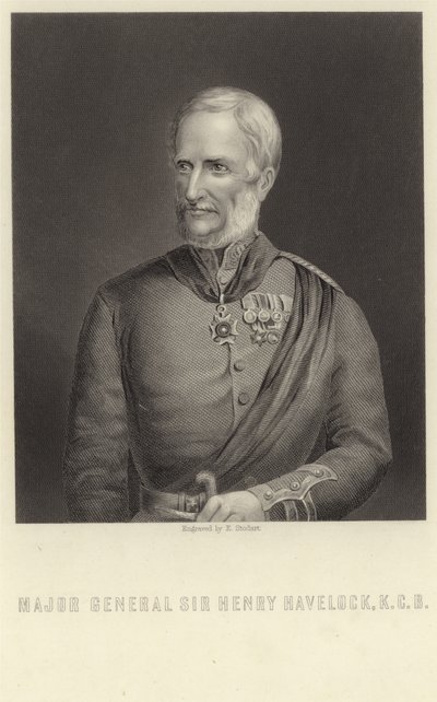 Generalmajor Sir Henry Havelock af English School