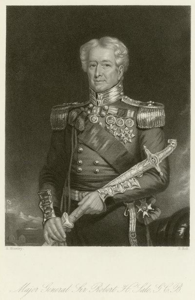Generalmajor Sir Robert H Sale af English School