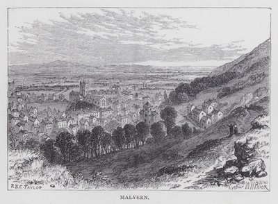 Malvern (gravering) af English School