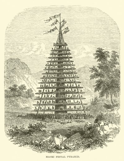 Maori festpyramide af English School