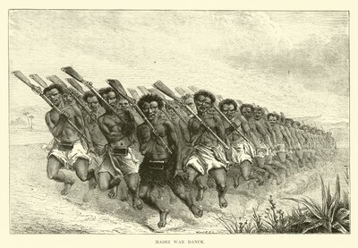 Maori krigsdans af English School