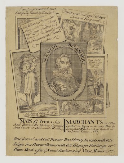 Kort og trykkeri, handelskort af English School