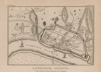 Kort over det romerske London af English School
