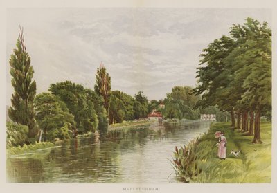 Mapledurham (chromolitho) af English School