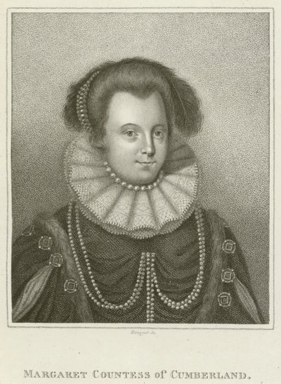 Margaret, grevinde af Cumberland (gravering) af English School