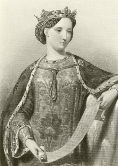 Marguerite af Frankrig, dronning af kong Edward I af English School