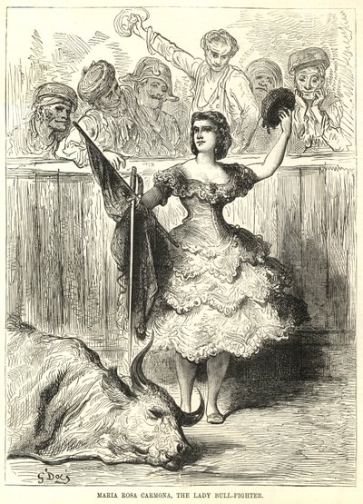 Maria Rosa Carmona, den kvindelige tyrefægter af English School