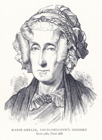 Marie-Amelie, Louis-Philippes Consort af English School
