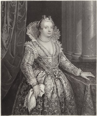 Marie de Medici af English School