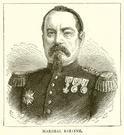Marshal Bazaine af English School