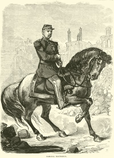 Marskal Macmahon, marts 1871 af English School