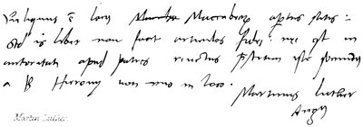 Martin Luther af English School