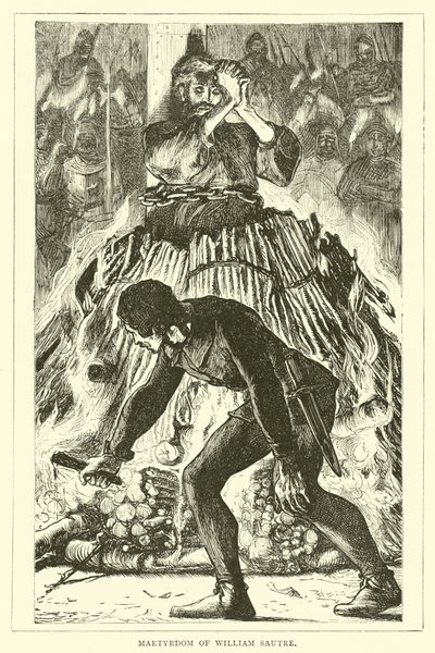 William Sautres martyrium af English School