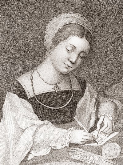 Mary, dronning af skotter af English School