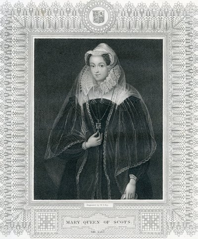 Mary Queen of Scots, 1800-tallet af English School