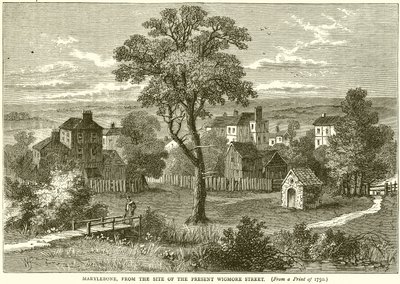 Marylebone, fra stedet for den nuværende Wigmore Street af English School