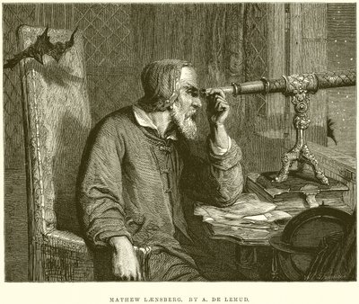 Mathew Laensberg. Af A. de Lemud af English School