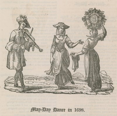 1. maj dans i 1698 af English School