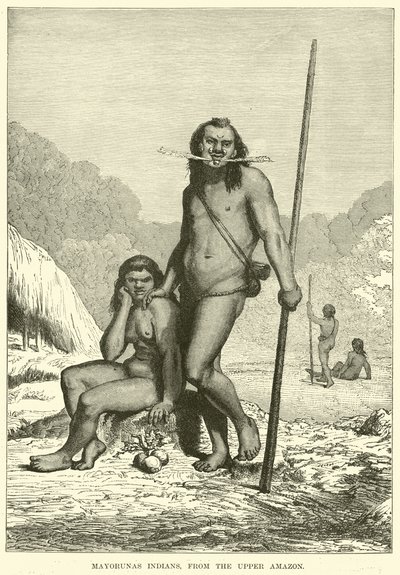 Mayorunas indianere, fra den øvre Amazonas af English School
