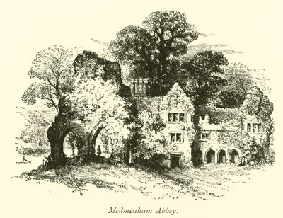 Medmenham Abbey af English School