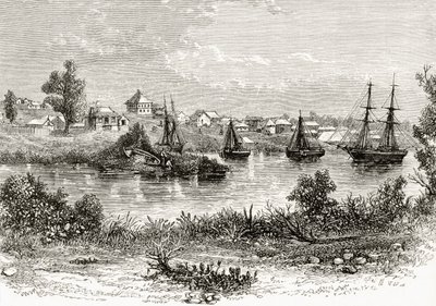 Melbourne, 1840, fra 
