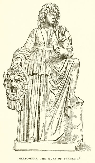 Melpomene, Tragediens Muse af English School