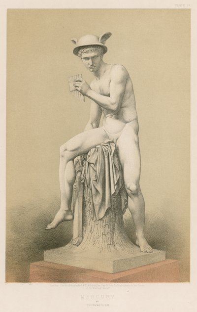 Mercury af Thorwaldsen af English School