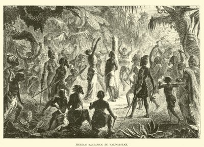 Meriah sacrifice in Khondistan  af English School