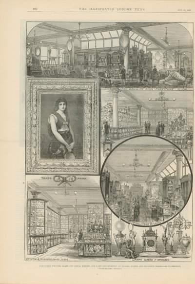 Herrerne Silber og Flemings engroslager af English School