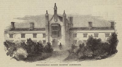 Metropolitan Benefit Societies" Almshouses af English School