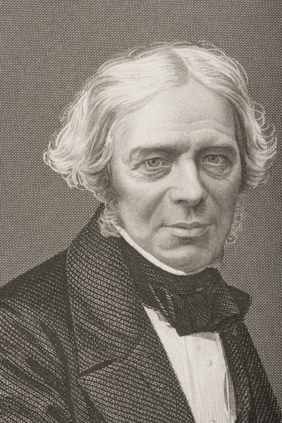 Michael Faraday (1791-1867) af English School