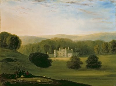 Michelgrove House, Clapham, nær Worthing, Sussex af English School