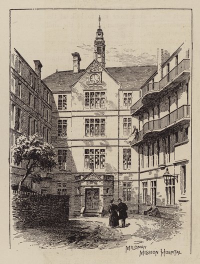 Mildmay Mission Hospital (gravering) af English School