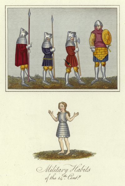 Militære vaner i det 14. århundrede af English School