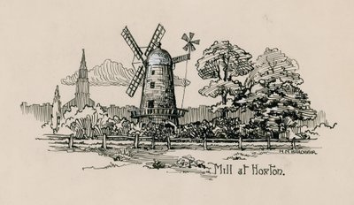 Mølle ved Hoxton af English School