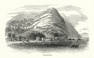 Minehead (gravering) af English School