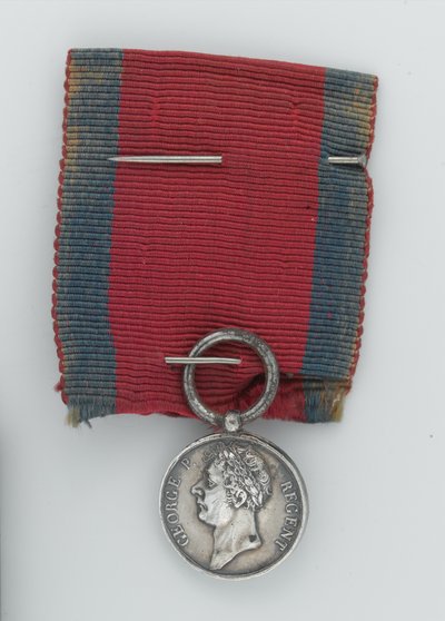 Miniature Waterloo-medalje af English School