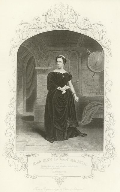 Miss Glynn som Lady Macbeth af English School