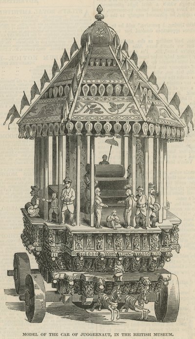 Model af bilen af juggernaut af English School