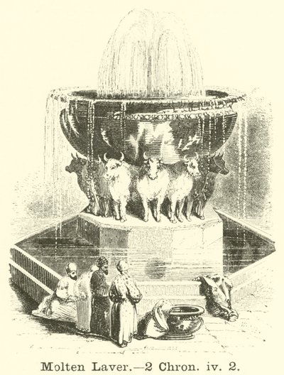 Molten Laver, 2 Chron, iv, 2 af English School