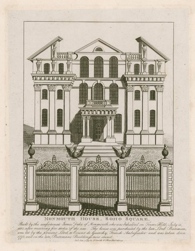 Monmouth House, Soho Square af English School