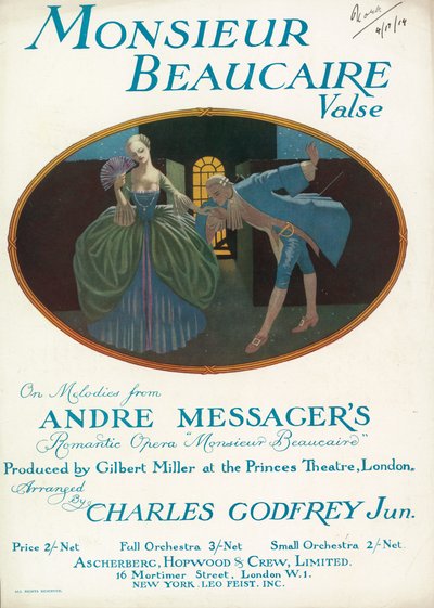 Monsieur Beaucaire vals af English School