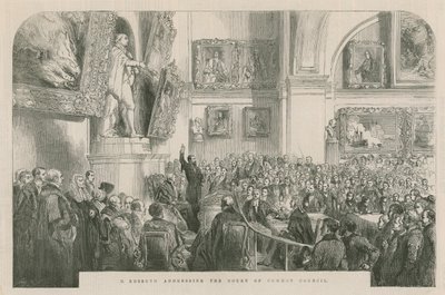 Monsieur Kossuth taler til Retten i Det Fælles Råd af English School