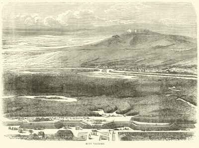 Mont Valerien, september 1870 af English School