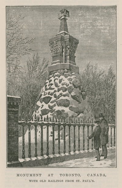 Monument i Toronto, Canada af English School
